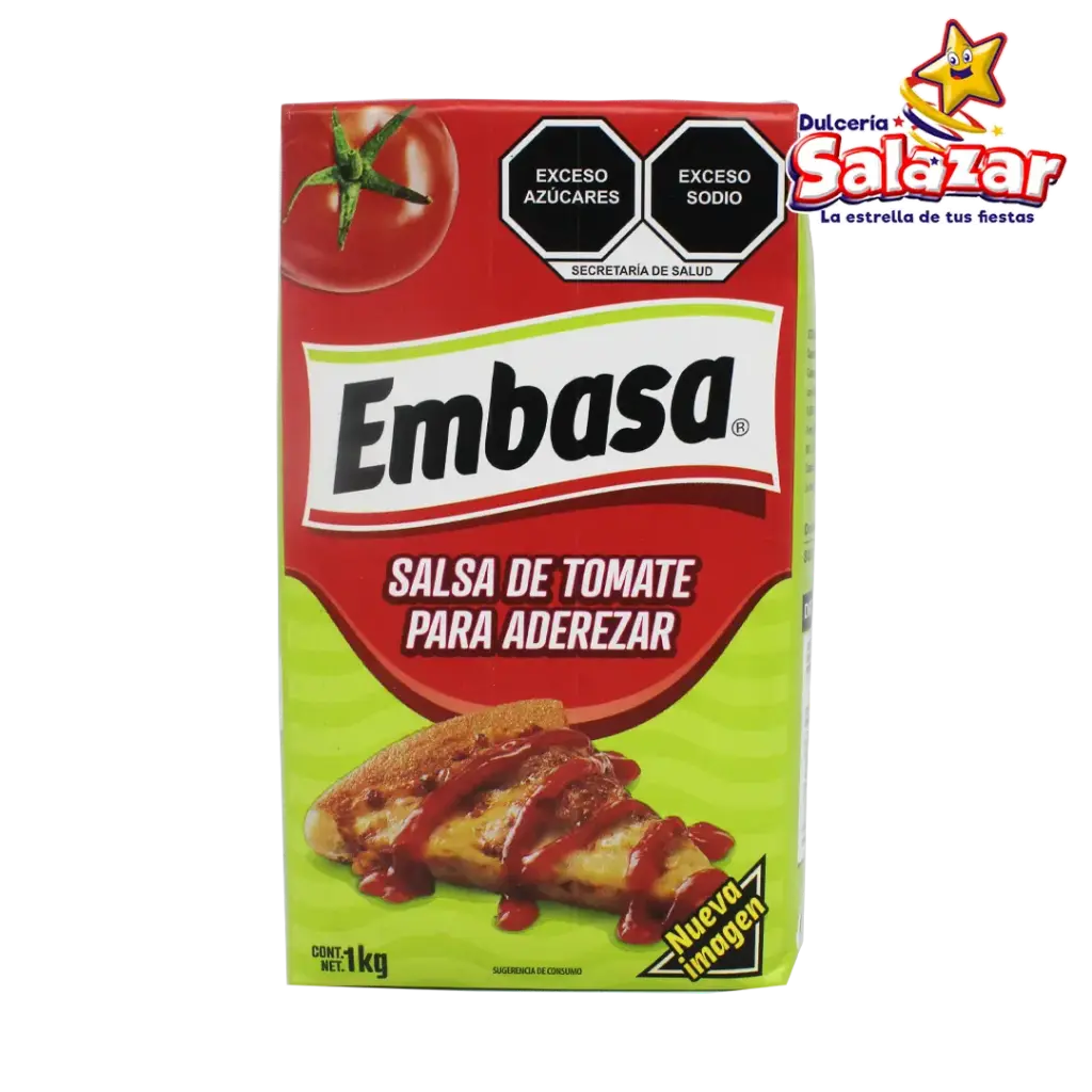 [ABARROTE0064] CATSUP EMBASA -B.1KG- "C/12/1" 