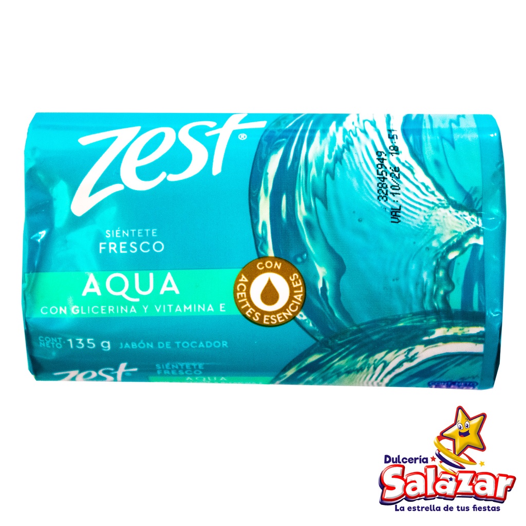 JABON ZEST AQUA -B.135G- "C/72/1" 