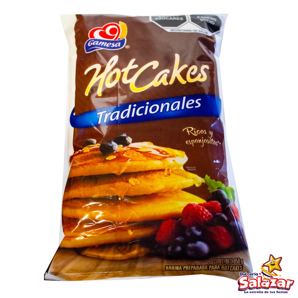 HARINA HOT CAKES GAMESA -B.850G- "C/10/1" 