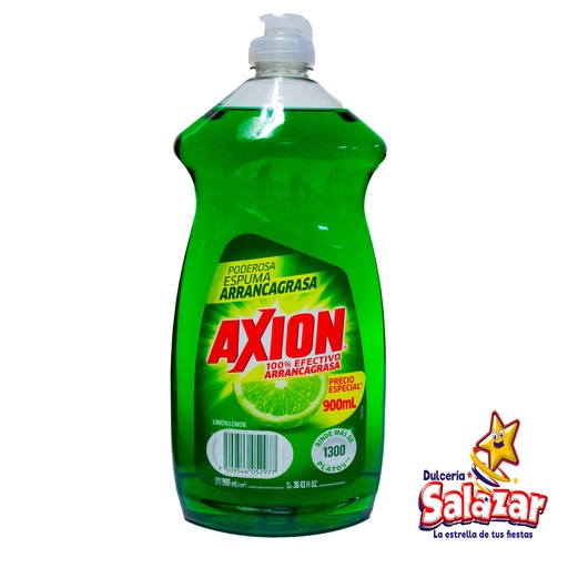[ABARROTE0089] JABON LIQUIDO AXION -BOT.900ML- "C/12/1" 