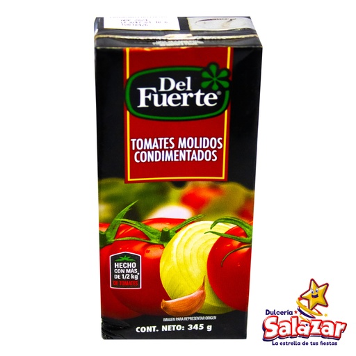 [ABARROTE0091] PURE TOMATE DEL FUERTE -D.345G- "C/24/1" 