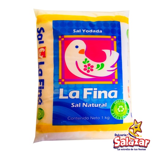 [ABARROTE0046] SAL LA FINA -B.1KG- "B/18/1" 