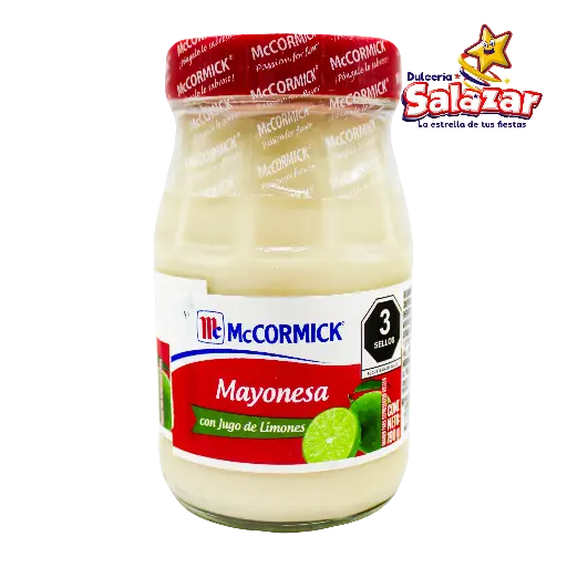 [ABARROTE0048] MAYONESA MCCORMIK -BOT.190G- "C/24/1" 