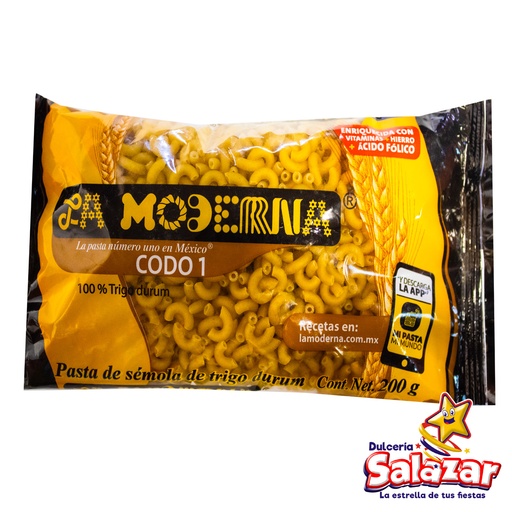 [ABARROTE0049] SOPA LA MODERNA -B.200G- "C/20/1" 