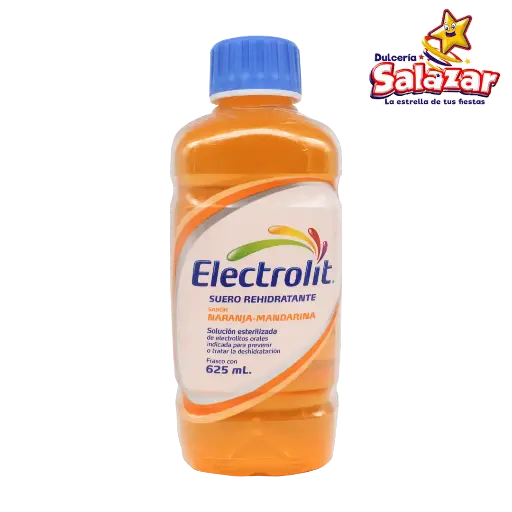 [ABARROTE0189] SUERO ELECTROLIT NARANJA-MANDARINA -BOT.625ML- "C/12/1" 