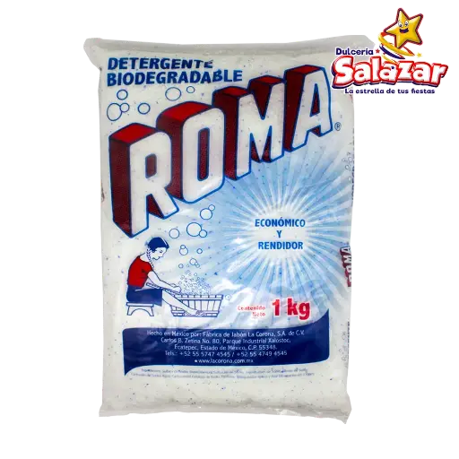 [ABARROTE0284] DETERGENTE ROMA -B1KG- "C/10/1" 