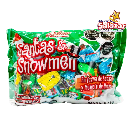 [VID0006] SANTAS & SNOWMEN 14/1 KG "C/1/1"
