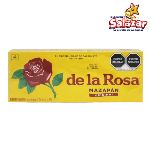 [ROS0001] MAZAPAN DE LA ROSA GRANDE -D.840G- "C/20/30"