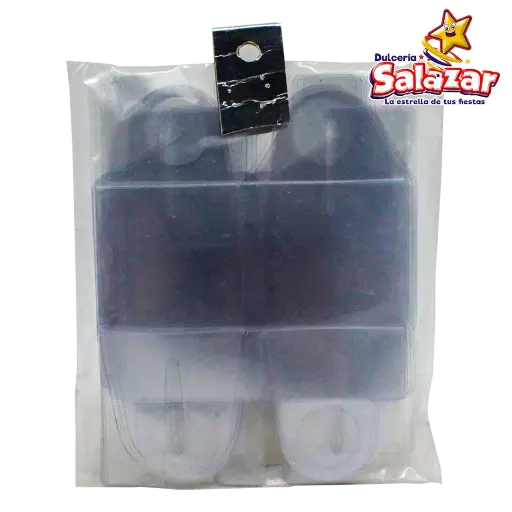 [LIRA0002] ACETATO CAJITA CON ASA PAQUETE CON "12 PZ -E.12P-"