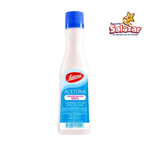 [ABARROTE0141] ACETONA JALOMA 60ML -BOT.60ML- "C/25/1"