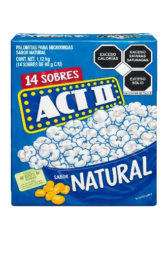 [ABA0175] ACT II PALOMITA NATURAL -D.1.12KG- "C/6/14"