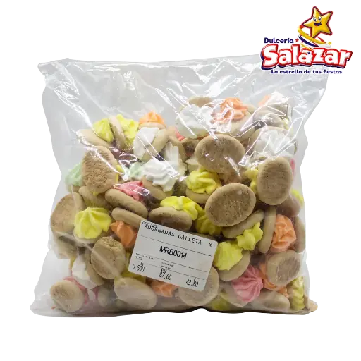 [MRB0014] ADORNADAS GALLETA  X KILO AGRANEL "C/5/1"