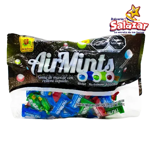 [ROS0091] CHICLE AIR MINTS SURTIDO DLR -B.420GR- "C/20/70"