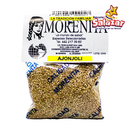 [MOR0001] AJONJOLI 80 GRAMOS 