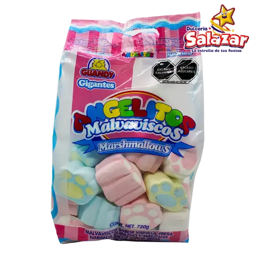 [TIN0413] ANGELITOS  HUELLA COLORES -B.720GR- "C/10/1"