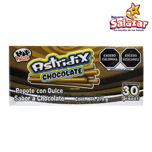 [DEL0312] ASTRIDIX POPOTE C/CHOCOLATE DELICIAS -D.270G- "C/18/30"