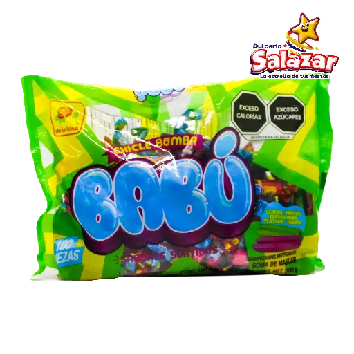[ROS0044] CHICLE BABY BABU DLR -B.500 G- "C/24/100"