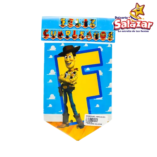 [CAP0018] BANDERIN DE PERSONAJE 3MTS 