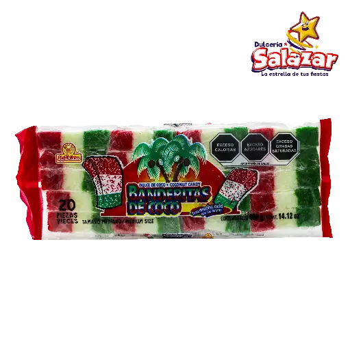 [DEL0059] BANDERITA COCO MEDIANA DELICIAS -B.400- "C/26/20"