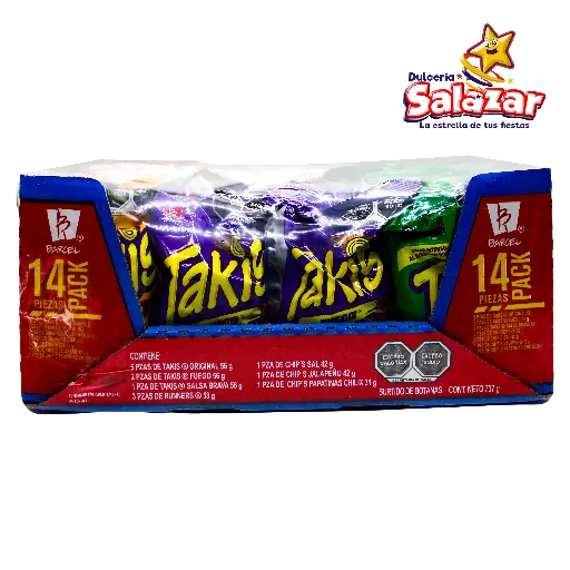 [RCO0466] BARCEL PACK SURTIDO -D.737G" C/7/14"