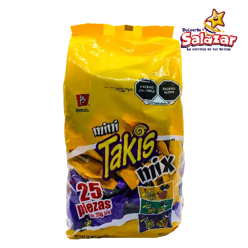 [RCO0333] BARCEL PACK TAKIS MINI MIX -B.875G- "C/3/25"