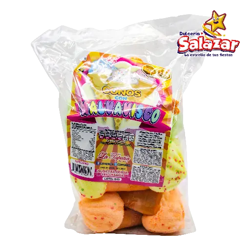 [TAPA0002] BARQUILLO CON BOMBON TAPICONO -B.200G - "C/20/20"