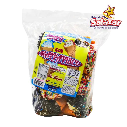 [TAPA0001] BARQUILLO CON BOMBON TAPIPELUDO -B.300GR - "C/20/20"