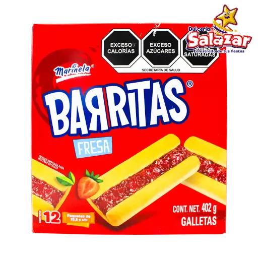 [MARI0006] BARRITAS FRESA MARINELA -D.402G- "C/12/12"