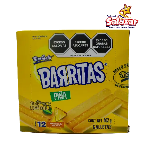 [MARI0007] BARRITAS PIÑA MARINELA -D.402G- "C/12/12"
