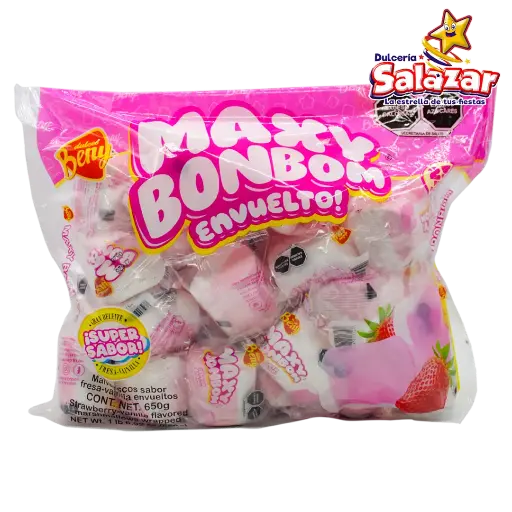 [BEN0017] BENY MAXI BOMBON ENVUELTO -B.650G- "C/8/25"