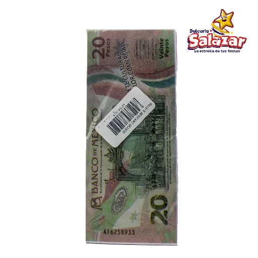 [LOTERIA15] BILLETE MEXICANO GRANDE -D.1P - "C/200/1"