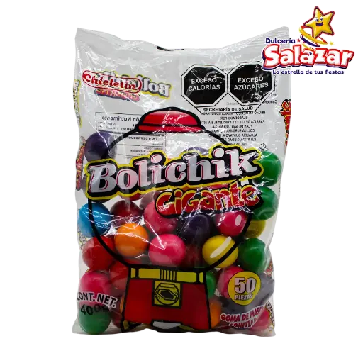 [GOM0002] CHICLE BOLICHIK GIGANTE GOMEZ -B.400G- "C/25/50"