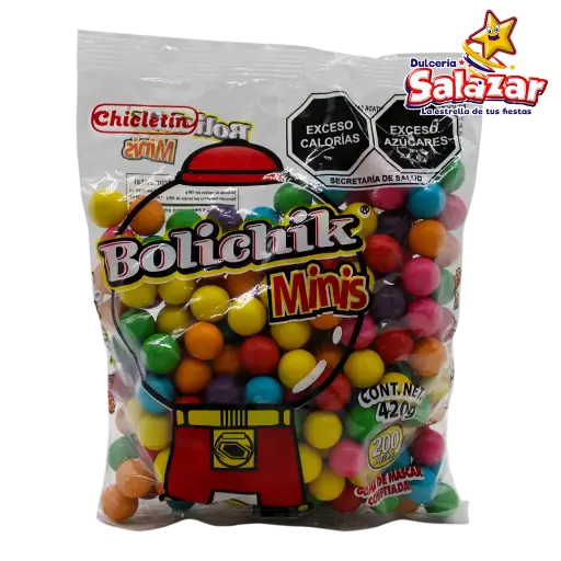 [GOM0008] CHICLE BOLICHIK MINIS GOMEZ -B.420G- "C/25/200"