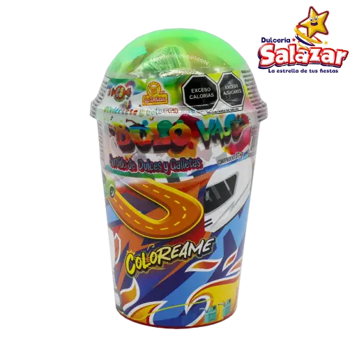 [DEL0034] BOLO VASO LAS DELICIAS -V.68.5G- "C/30/1"