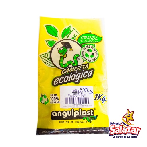 [ANG0010] BOLSA ASA POLIPAPEL COLOR GRANDE ANGUIPL "B/25/1"