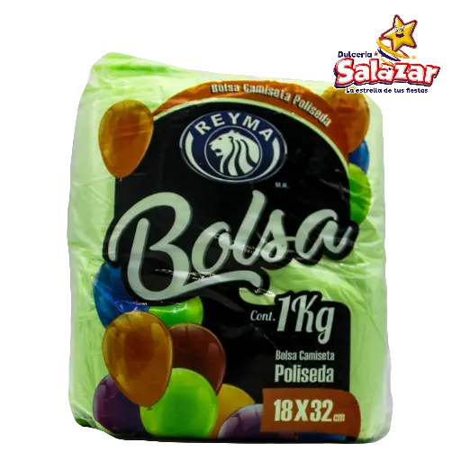 [REYM0237] BOLSA POLISEDA ASA MINI REYMA 18X32CM -B.1KG- "B/25/1"