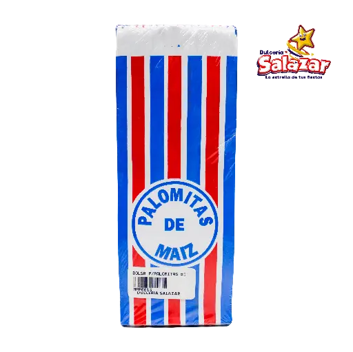 [MPP0013] BOLSA DE  PAPEL PALOMITAS DE MAIZ #1 -B.50PZA- "C/100/50"