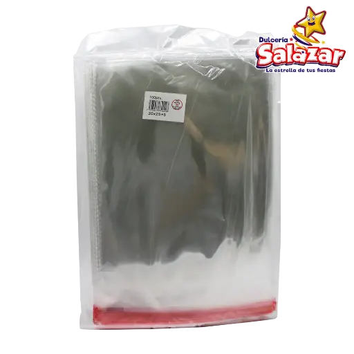 [GLP0047] BOLSA DE CELOFAN 20X30CM -B.100PZA-