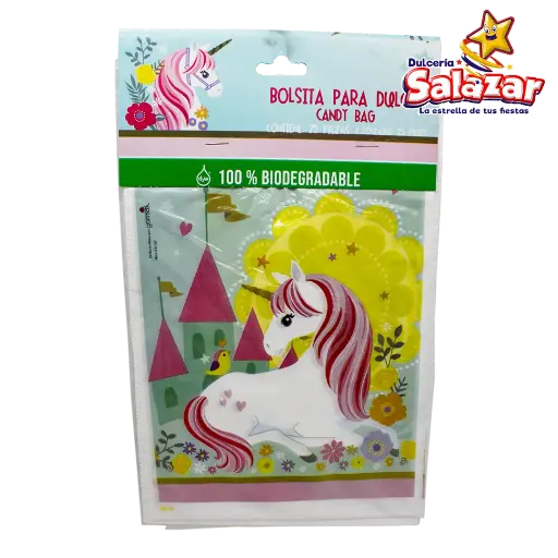 [GRA0079] BOLSA DE PERSONAJE UNICORNIO GRANMARK -B.10PZA- "C/6/10"