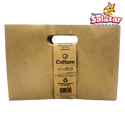 [CALT0015] BOLSA KRAFT TROQUELADA BOUTIQUE CHICA 27 -B.12PZA- "C/30/12"