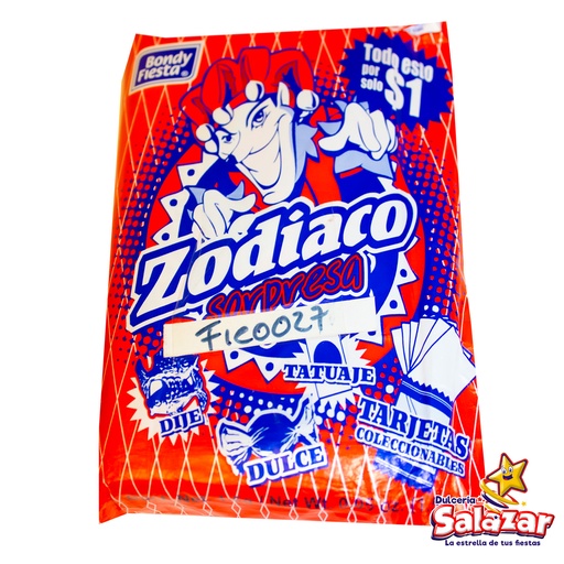 [FIE0027] BOLSA PARA SORPRESA SRA. MARY -B.100PZA- "C/1/100"