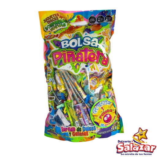 [DEL0348] BOLSA PIÑATERA LAS DELICIAS -B.1.4KG- "C/5/1"