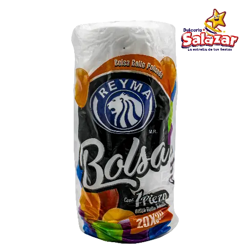 [REYM0249] BOLSA POLISEDA R/CHICO 20X30CM BPRCH2030 -B.1KG- "B/20/1"