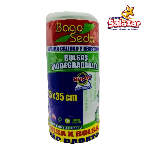 [AYA0009] BOLSA ROLLO BAGO SEDA 25X35CM -B.1KG- "B/20/1"