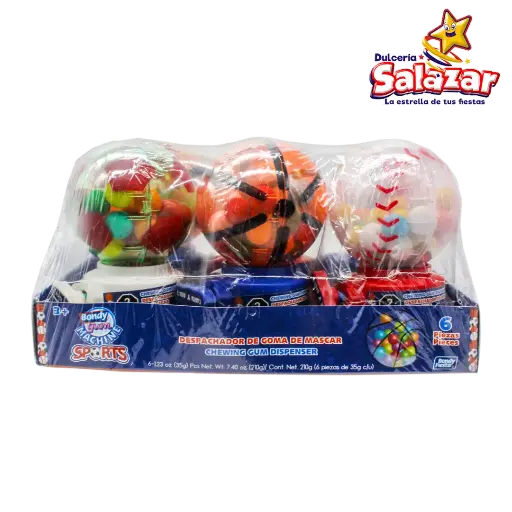 [BON0041] BONDY GUM MACHINE SPORT -D.210G.- "C/12/6"