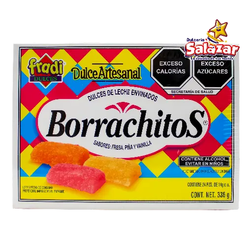 [FRA0006] BORRACHITOS COLORES FRADI -D.336G- "C/30/24"