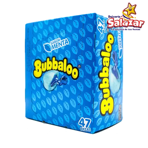 [ADA0259] CHICLE BUBBALOO MENTA -D.239.7G- "C/32/47"
