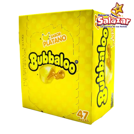 [ADA0257] CHICLE BUBBALOO PLATANO -D.239.7G- "C/32/47"