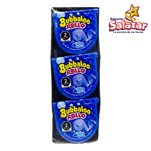[ADA0031] CHICLE BUBBALOO ROLLO MORA -D.340.2G- "C/18/6"