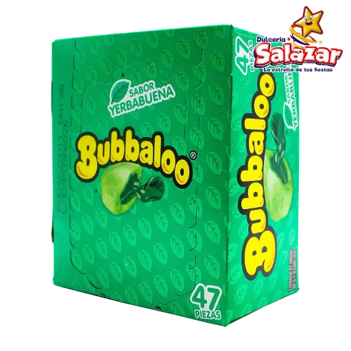 [ADA0255] CHICLE BUBBALOO YERBABUENA -D.239.7G- "C/32/47"